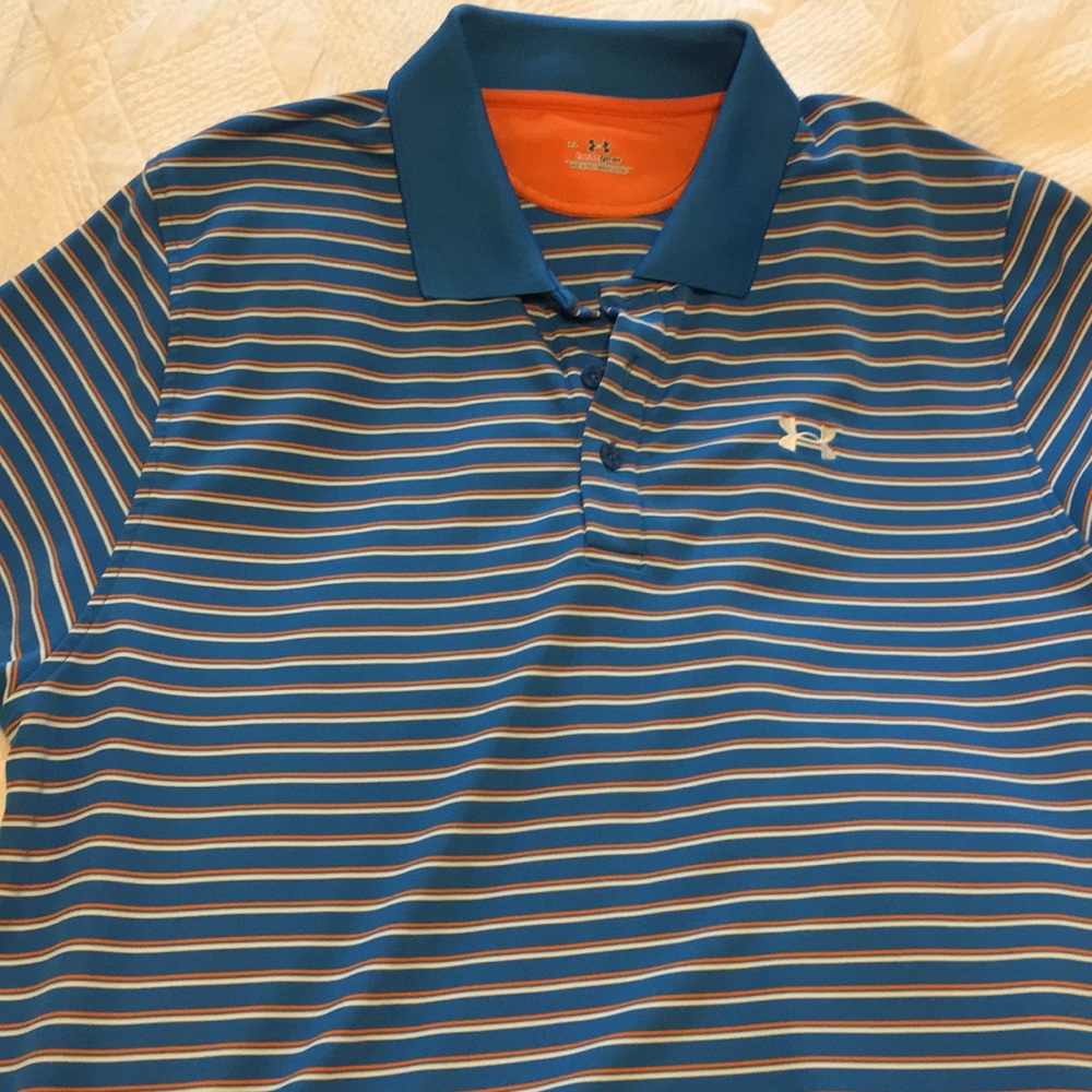 Men’s Under Armour polo shirt.